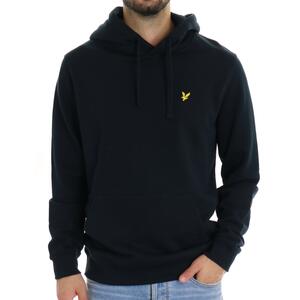 FELPA CAPPUCCIO LYLE & SCOTT BLU